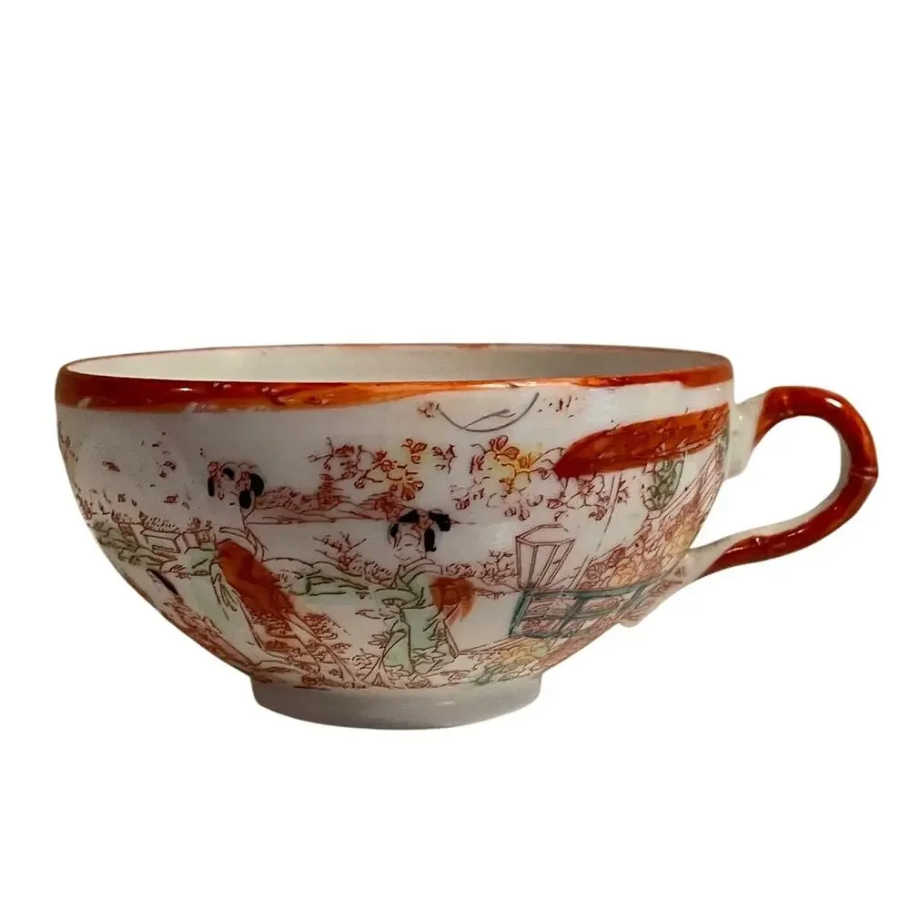 Vintage Hand Painted Japanese Teacup